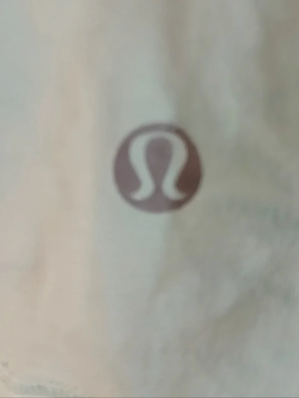 Women’s Long Sleeve Lululemon Yoga Top - Light Mint with Green Elbow Panels